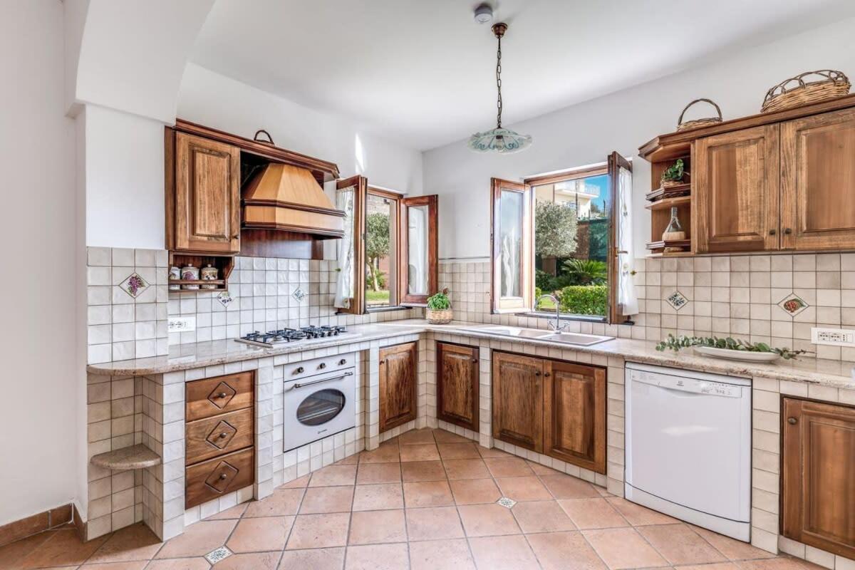 Villa Mimosa Rustic Elegance Views & Pool Massa Lubrense Exterior foto