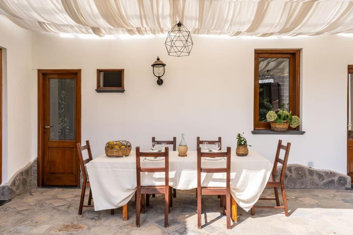 Villa Mimosa Rustic Elegance Views & Pool Massa Lubrense Exterior foto
